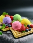 Preview: Eiskugeln auf Waffeln